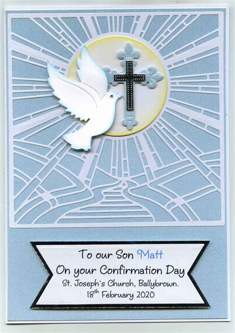 Confirmation Cards By Marie