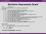 Photos of Geriatric Depression Scale