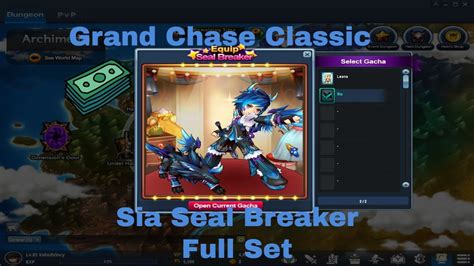 Grand Chase Classic Sia Seal Breaker Full Set Youtube