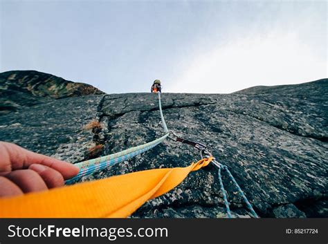 13 Cliff Hanging Person Free Stock Photos Stockfreeimages