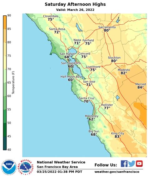 Nws Bay Area 🌉 On Twitter Looking Forward To The Weekend The