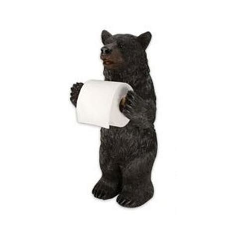 #1 amazonbasics free standing bathroom toilet paper holder. Rivers Edge Products Standing Bear Toilet Paper Holder ...