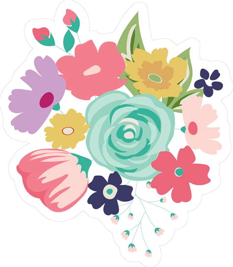 Flower Svg Bundle Svg Eps Png Dxf Cut Files For Cricut And Silhouette