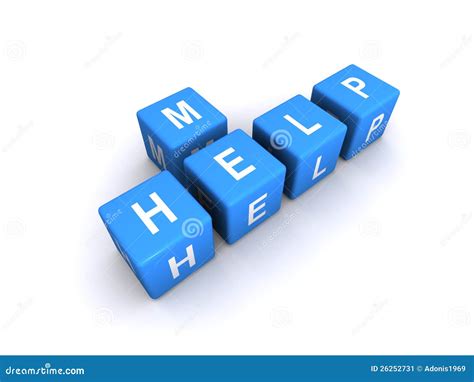 Help Me Message Stock Image Image Of Required Upper 26252731