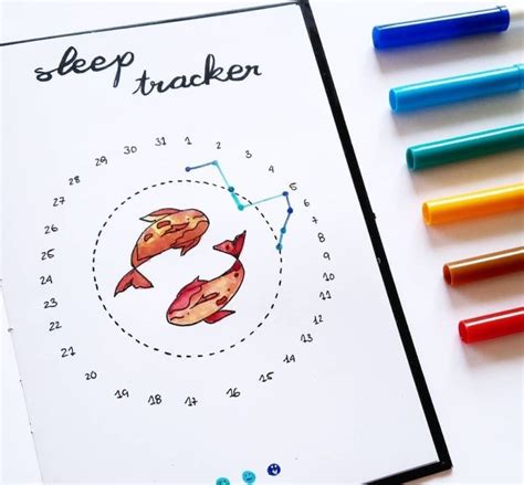 24 Adorable Sleeping Trackers For Your Bullet Journal Atinydreamer