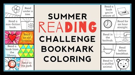 Color As You Go Summer Reading Challenge Weareteachers Free