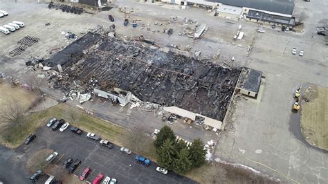 Aftermath Of Fire At Forest River Plant In Elkhart Youtube