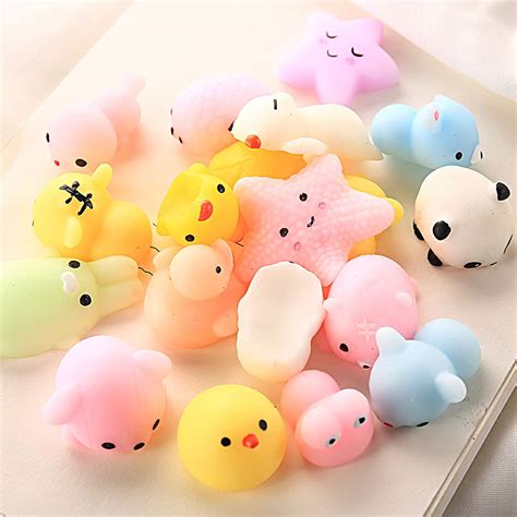 Mochi Squishy Toy 100 Pack Kawaii Squishies Toys Kids Party Favors