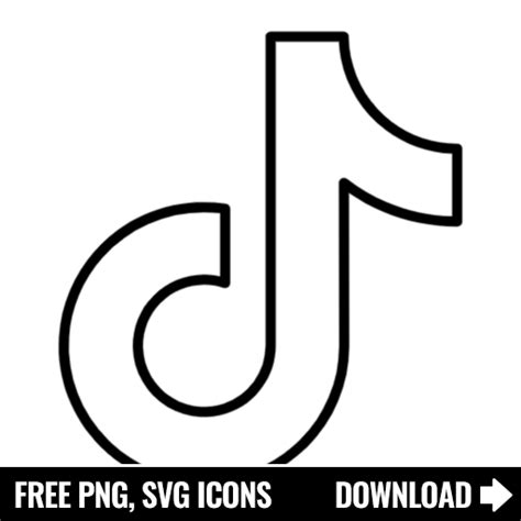 Free Tiktok Logo Svg Png Icon Symbol Download Image
