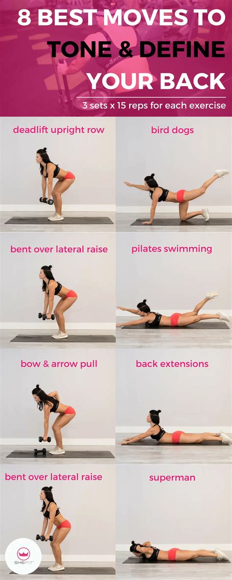 Awesome Exercises For Back Workouts At Home Back Workout At Home Back Exercises Lower Back