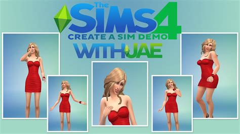 The Sims 4 Cas Demo Scarlett Johansson Youtube