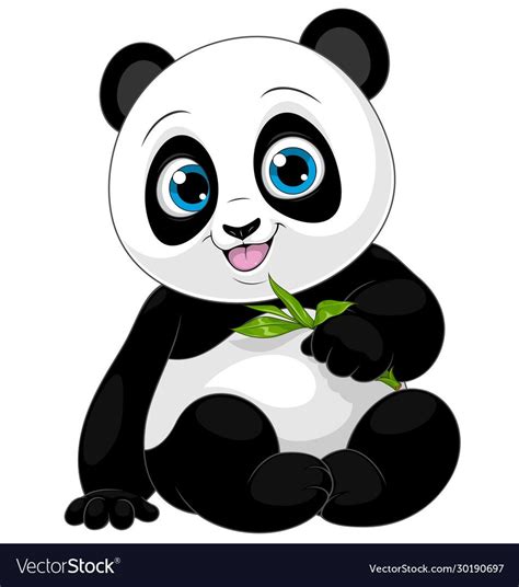 Cute Panda Drawing Cute Panda Cartoon Cute Cartoon Animals Bear