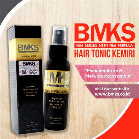 Jual Hair Tonic Minyak Kemiri BMKS Natural BPOM Original ...