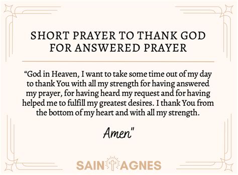 7 Prayers To Thank God For Answered Prayers With Images