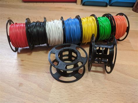I Designed Some Basic Low Filament Usage Spools For High Gauge Wires