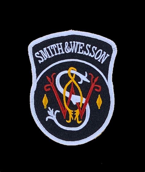 Vintage Style Smith And Wesson Patch Abc Patches