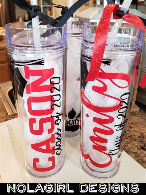 25 unique graduation gifts for the class of 2021. Graduation Gift Personalized Tumbler High School Grad Gift ...