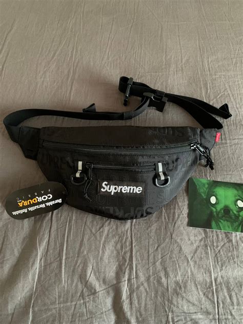 Supreme Supreme Waist Bag Ss19 Black Grailed