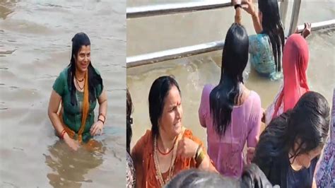 Ganga Snan Ghat Haridwar Open Bathing Virender Vlogs Youtube