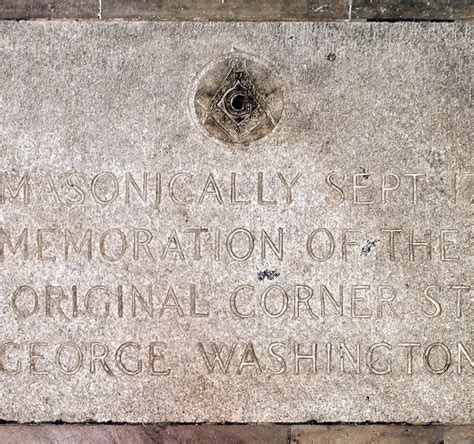 Masonic Commemorative Cornerstone Plaque Architect Of The Capitol