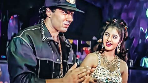Saat Samundar Paar 😍 Divya Bharti Sadhana Sargam Vishwatma 4k Video Song 90s Hit ️
