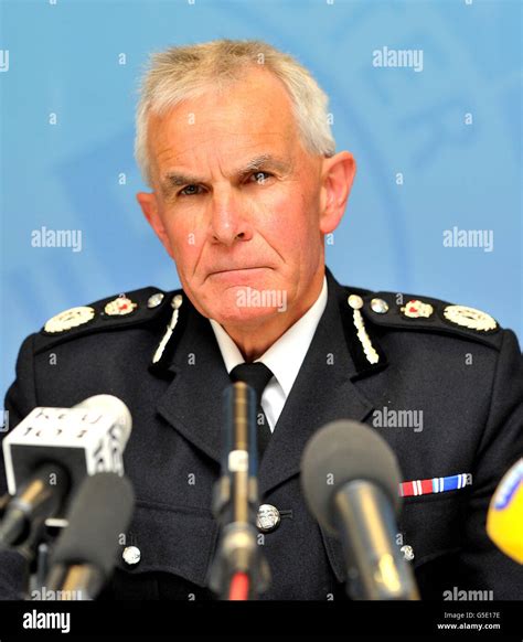 Greater Manchester Police Chief Constable Sir Peter Fahy Hi Res Stock