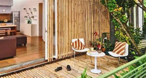 Demikianlah penjelasan tentang cara membuat cat tembok tahan air. Furniture Bambu Untuk Teras Akan Tahan Lama Dengan Cat Ini ...