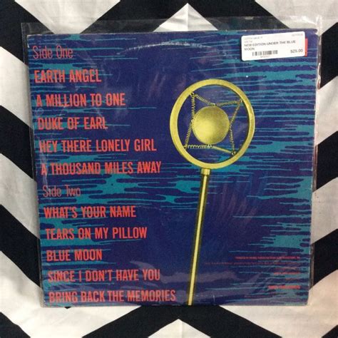 Vinyl Record New Edition Under The Blue Moon Boardwalk Vintage