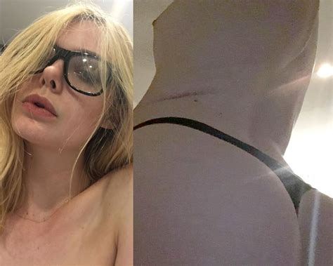 All Around Adult Elle Fanning Barely Nude Photos Leaked