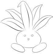 This took a hour to color the picture and i narrowed it down to a speed. Oddish from Generation I Pokemon | Pokemon coloring pages, Pokemon coloring, Coloring pages