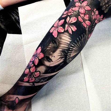 Ramón On Geisha Tattoo Design Japanese Geisha Tattoo Sleeve Tattoos