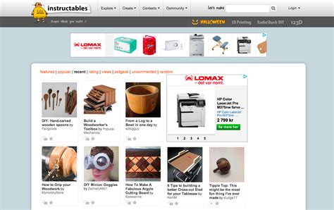 Instructables Is A Website Where You Can Share Your Crafts And Diy