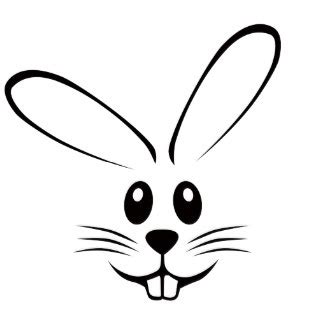 3000 x 3000 jpeg 294 кб. easter bunny face svg - Clip Art Library