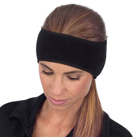 Womens Ponytail Headband Black Black By Trailheads