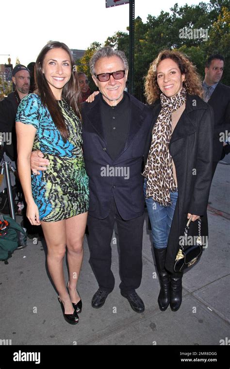 Stella Keitel And Harvey Keitel At The Premiere Of Holy Rollers In