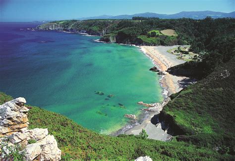 A Beautiful Beach In Asturias Northern Spain Brittany Ferries