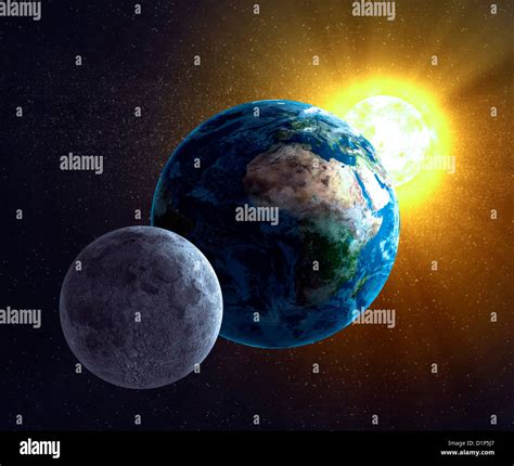 Earth Moon Sun System Fotografías E Imágenes De Alta Resolución Alamy