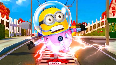 Astronaut Minion Glider Prop And Red Zones In 469 Minion Rush Old