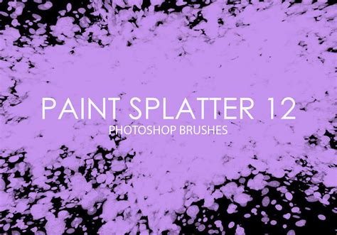 15 Incomparable Paint Splatter Photoshop Brushes You Can Get It Without