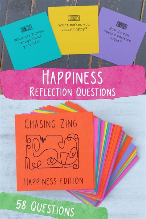 Types of reflective writing assignments. Happiness Reflection Cards - Conversation Starters ...