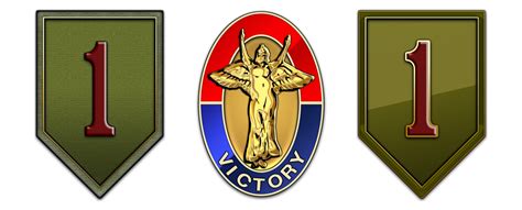 Military Insignia 3d Insignia Of The Us Army Infantry Divisions