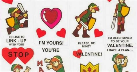 The Legend Of Zelda Valentines Day Cards Will Help Spread The Cheer