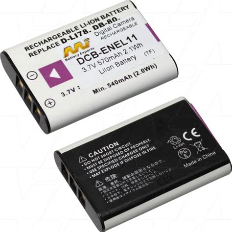 Mi Battery Experts Dcb Enel Bp Digital Camera Battery