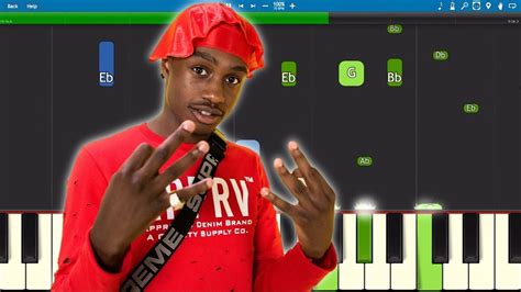 Lil Tjay Calling My Phone 6lack Piano Tutorial Easy Piano Keyboard