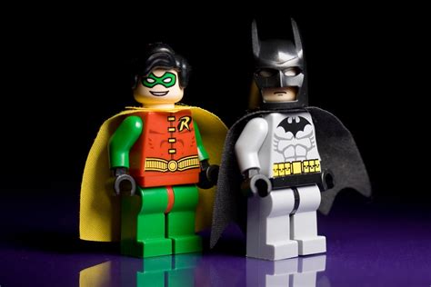 Lego Batman And Robin A Portrait Of The Lego Versions Of B Flickr