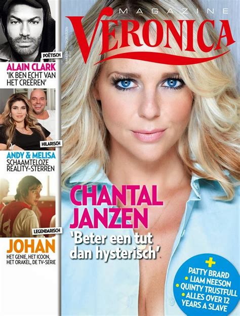 Chantal Janzen Photos From Veronica Netherlands Magazine Cover March