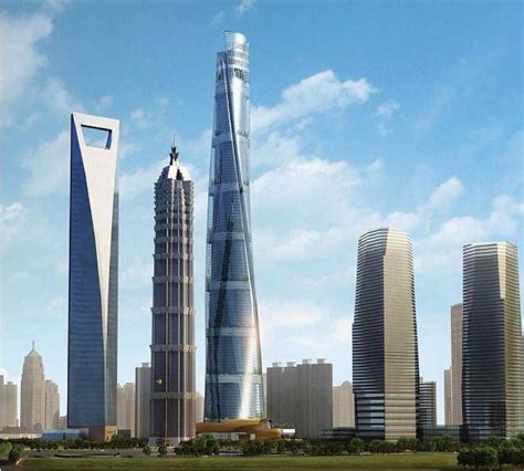 Shanghai Tower Worlds Second Tallest Builsing Under Construction