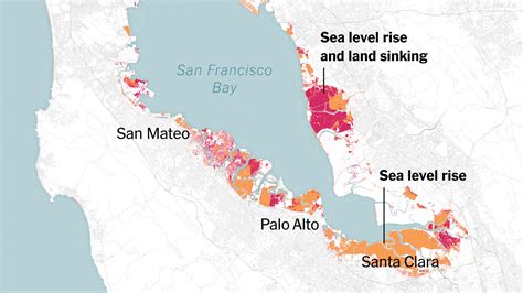 More Of The Bay Area Could Be Underwater In Than Previously Expected The New York Times