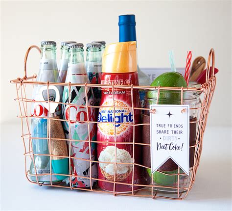 Check spelling or type a new query. Dirty Diet Coke Gift Basket with Free Printable Gift Tag ...