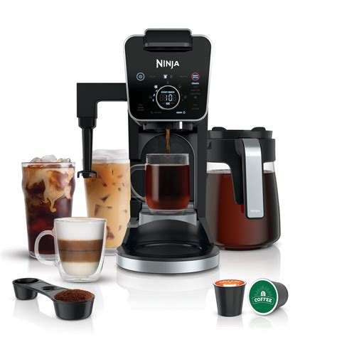 Ninja Dualbrew Specialty Coffee System Single Serve K Cup Pod